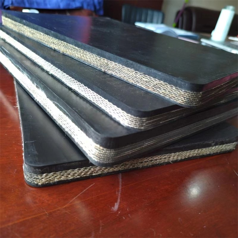 3 ply polyester rubber conveyor belt rubber fabric multi-ply textile wide 1400mm ep400 shandong textile rubber conveyor belt