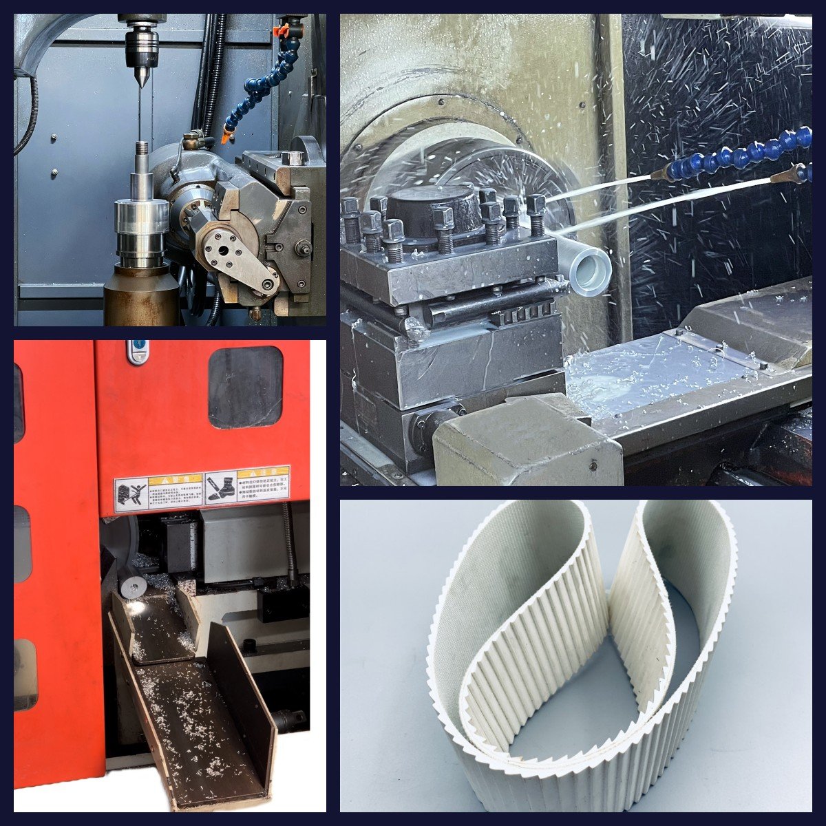 Hot sale Double-sided htd tooth gates synchronous belt s5m 3M transmission belts 5m 8m pu timing belt