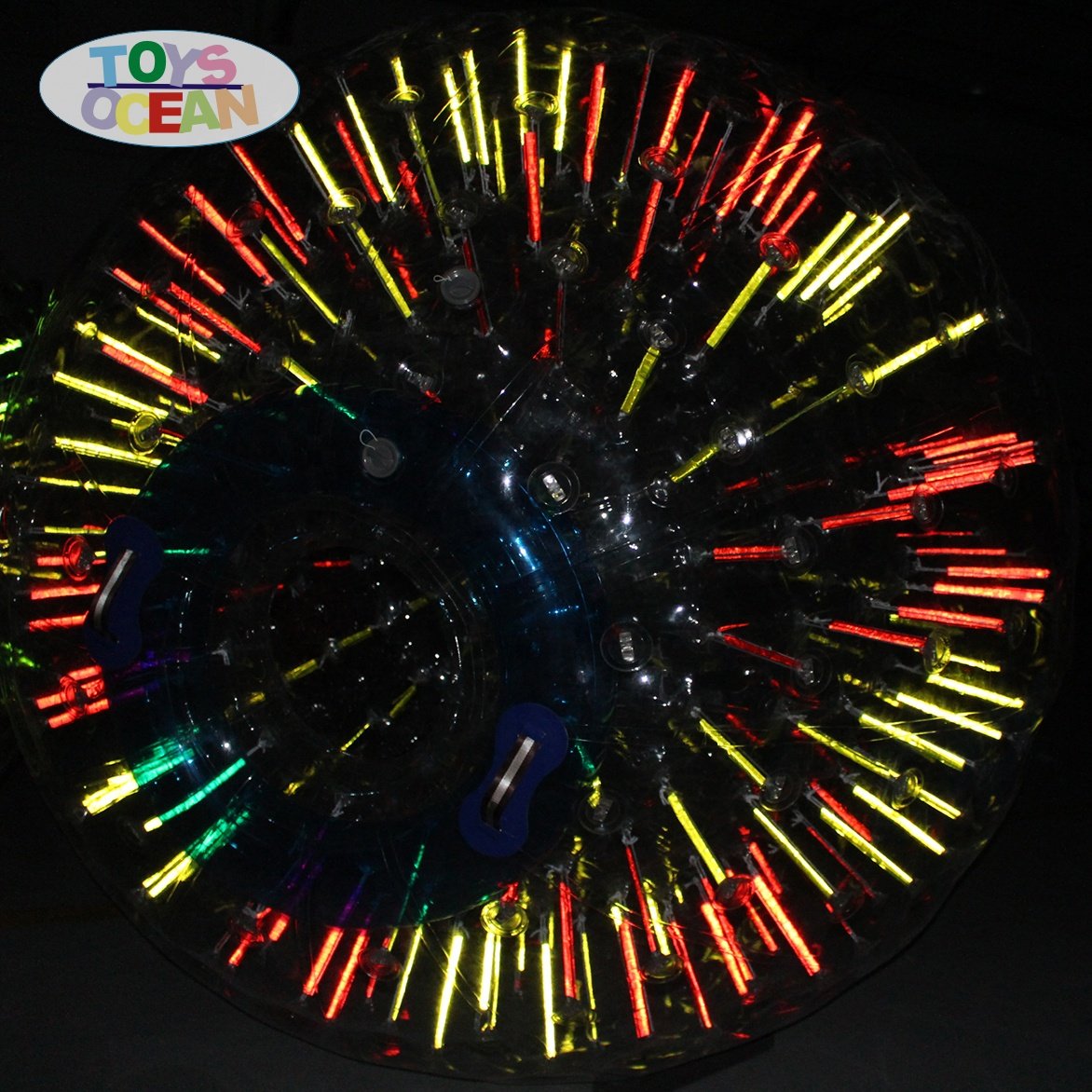 Inflatable Human Size Body Zorb Ball with LED for Rolling