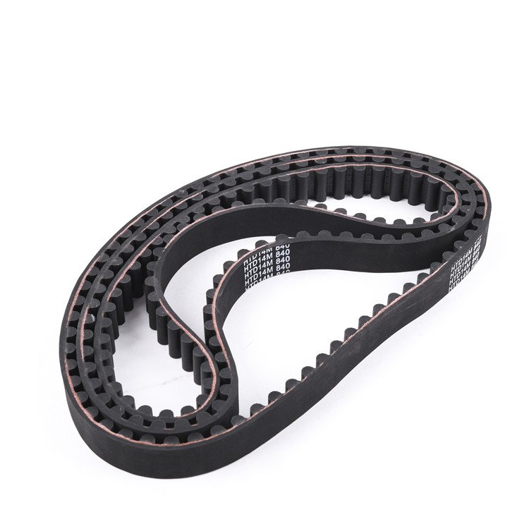Chinese Supplier Double-sided Tooth Rubber HTD 840-14M Timing Belt Transmission Belts