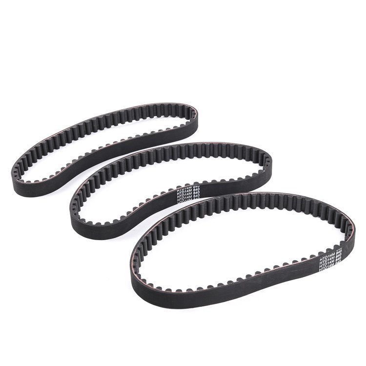 Chinese Supplier Double-sided Tooth Rubber HTD 840-14M Timing Belt Transmission Belts