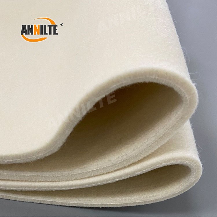 Annilte Food Grade conveyor belt Wool Felt Belt For Bakeries Bread Roaster