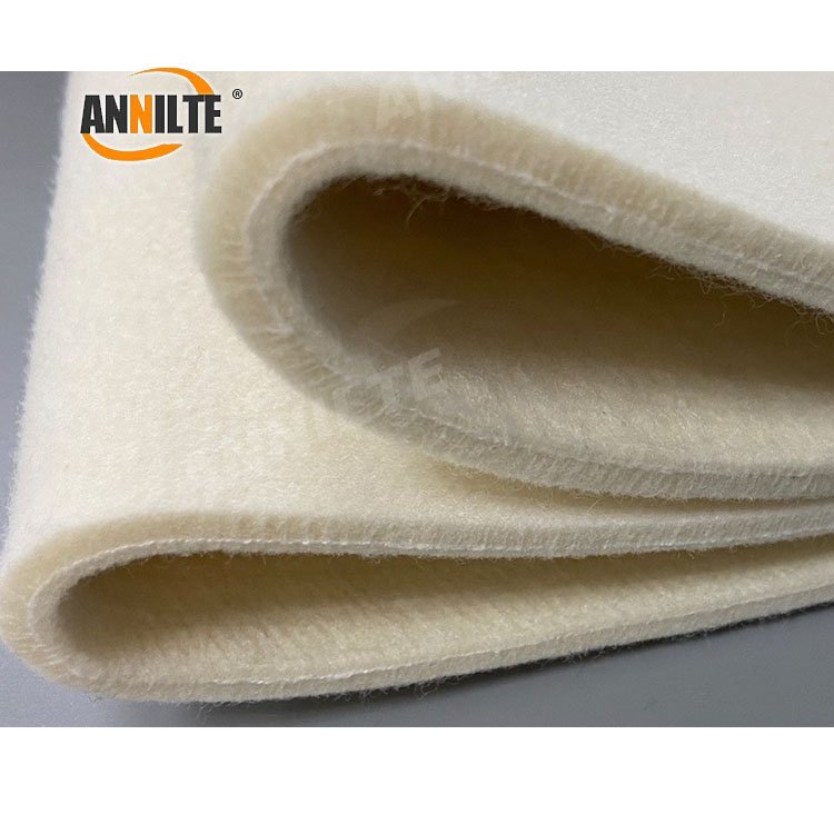 Annilte Food Grade conveyor belt Wool Felt Belt For Bakeries Bread Roaster