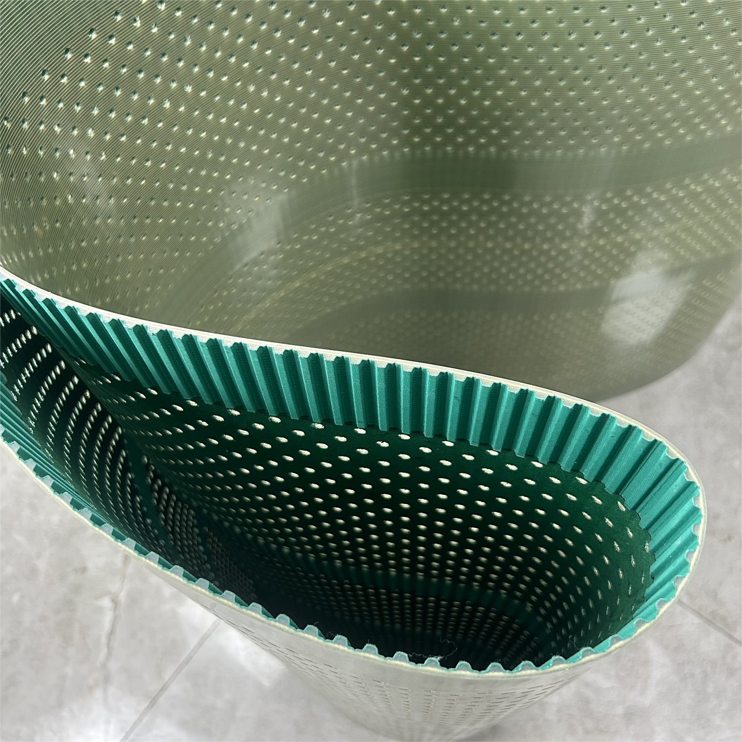 Milling with Tooth Removal Polyurethane Belts Open End T10 Polyurethane Extra Wide Timing Belt