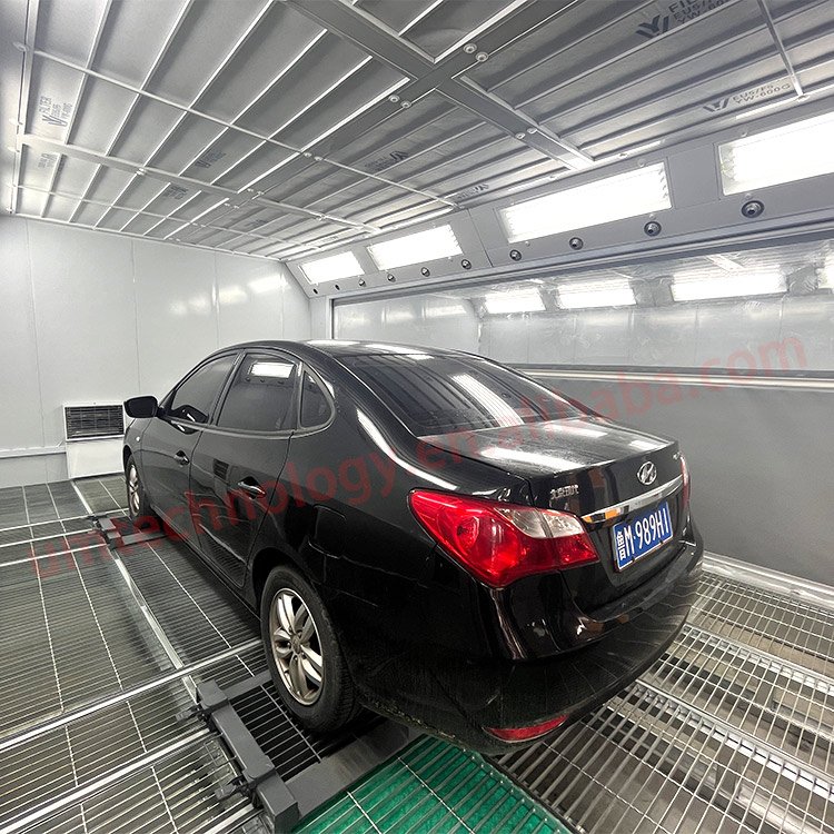 Automotive Repair Spray Booth Paint Booth Car Painting Booth Chamber Big Glass Door CE Certificated