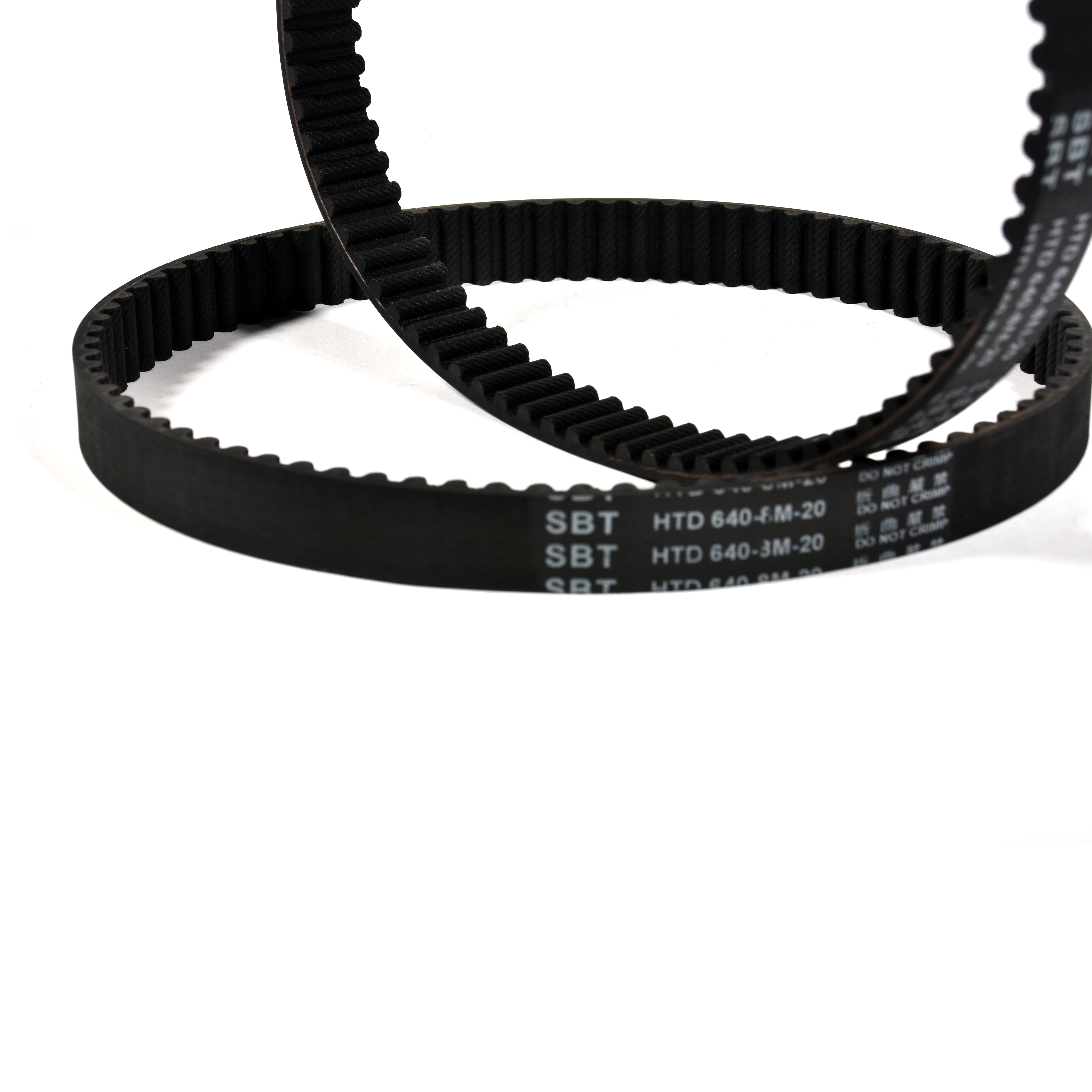 rubber timing belts HTD 3M 5M 8M timing belts with rubber