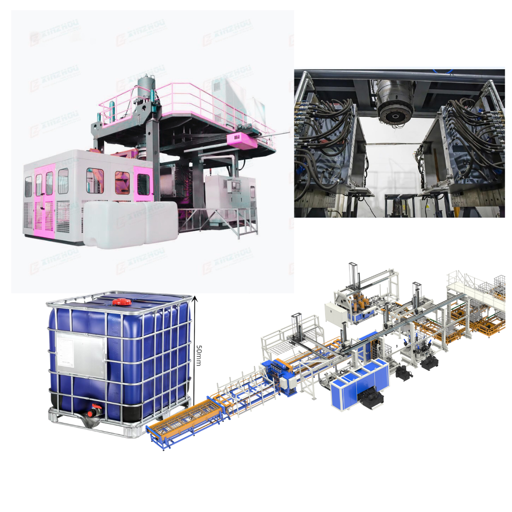 IBC Machine Solution1000l Ibc tank Frame Welding Machine and Ibc tank Blow Molding Machine