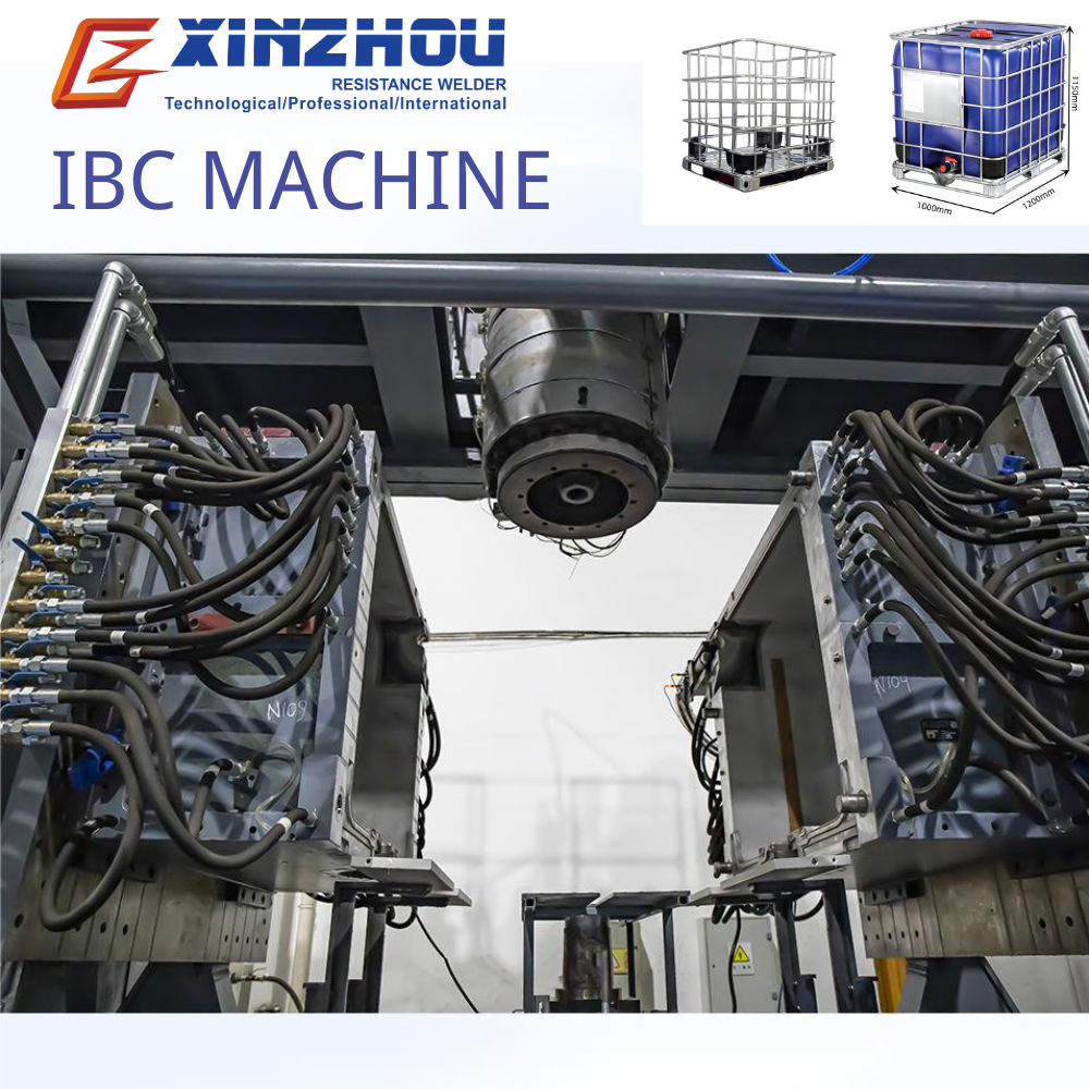 IBC Machine Solution1000l Ibc tank Frame Welding Machine and Ibc tank Blow Molding Machine