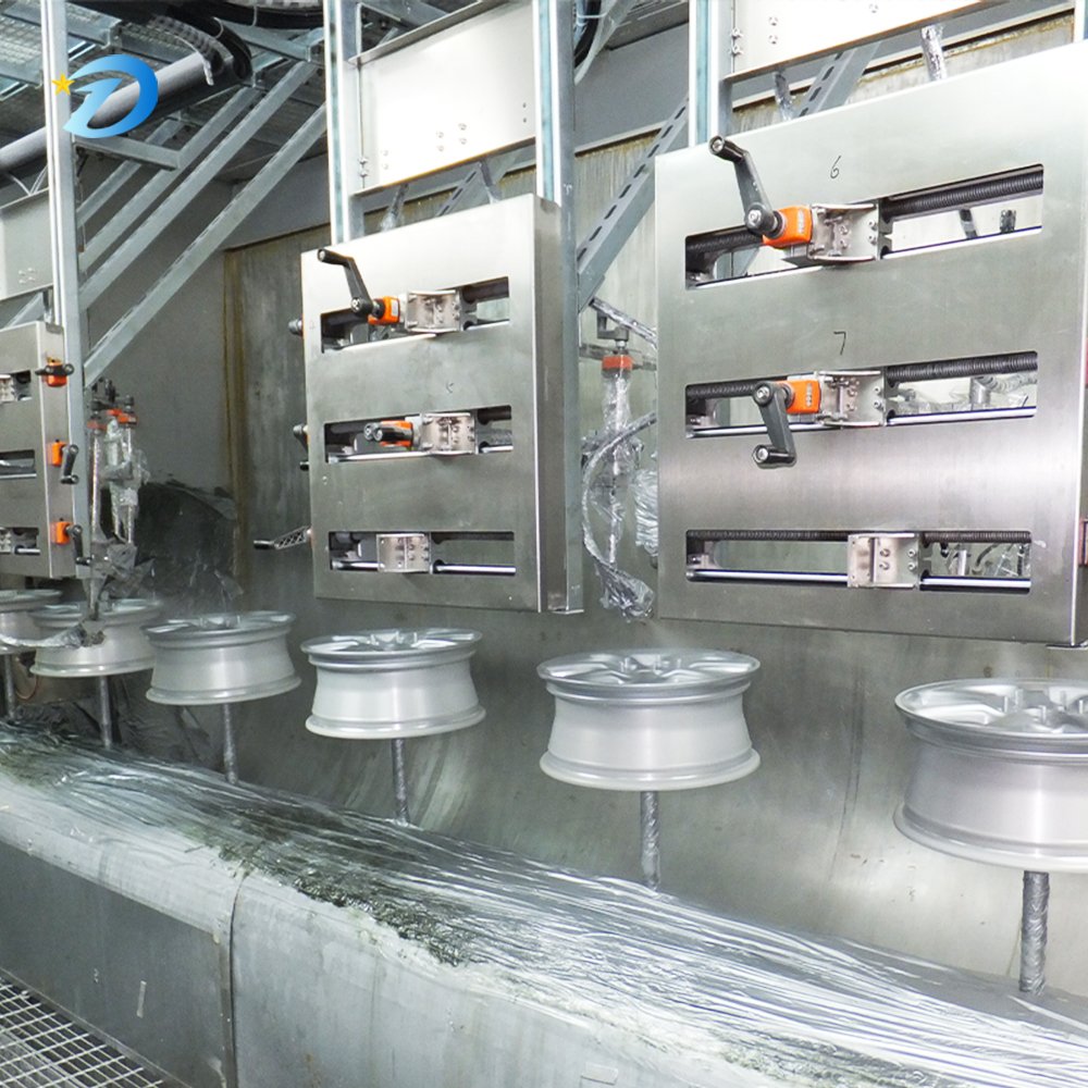 Factory Direct Sales Automatic Painting and Coating Production Line Auto Parts Spraying Equipment