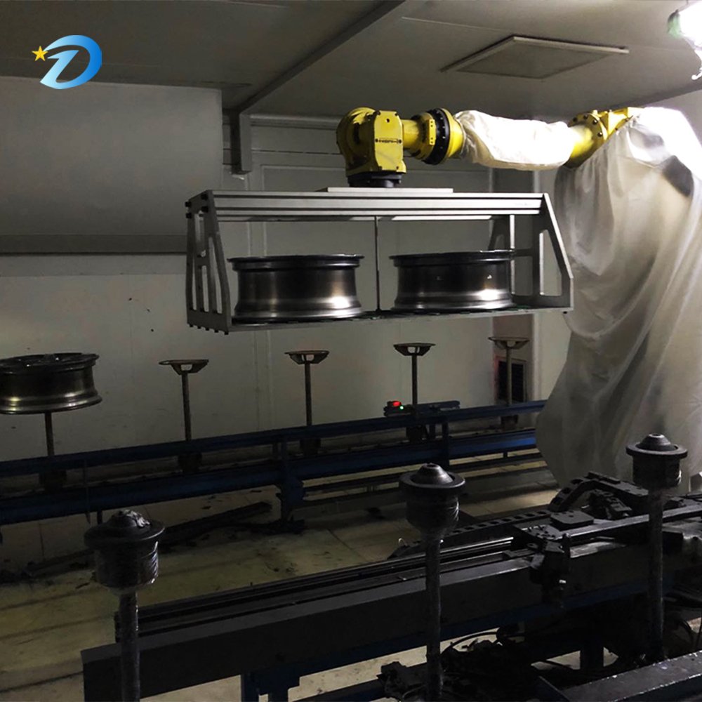 Factory Direct Sales Automatic Painting and Coating Production Line Auto Parts Spraying Equipment