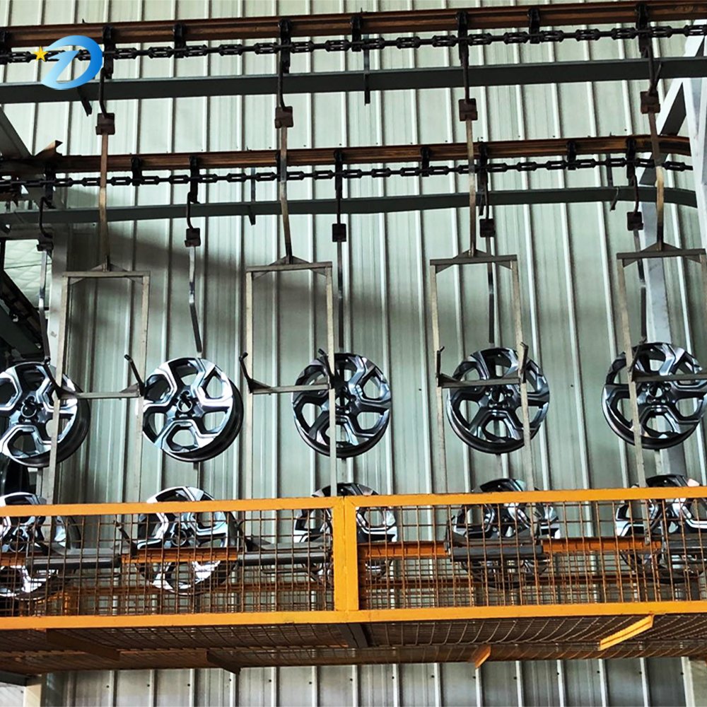 Factory Direct Sales Automatic Painting and Coating Production Line Auto Parts Spraying Equipment