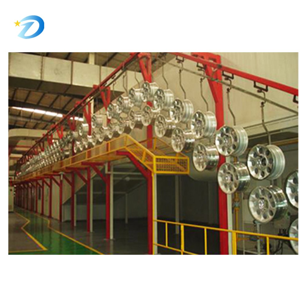 Factory Direct Sales Automatic Painting and Coating Production Line Auto Parts Spraying Equipment