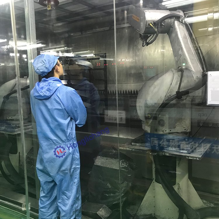 Robotic Automatic Paint Spraying Line