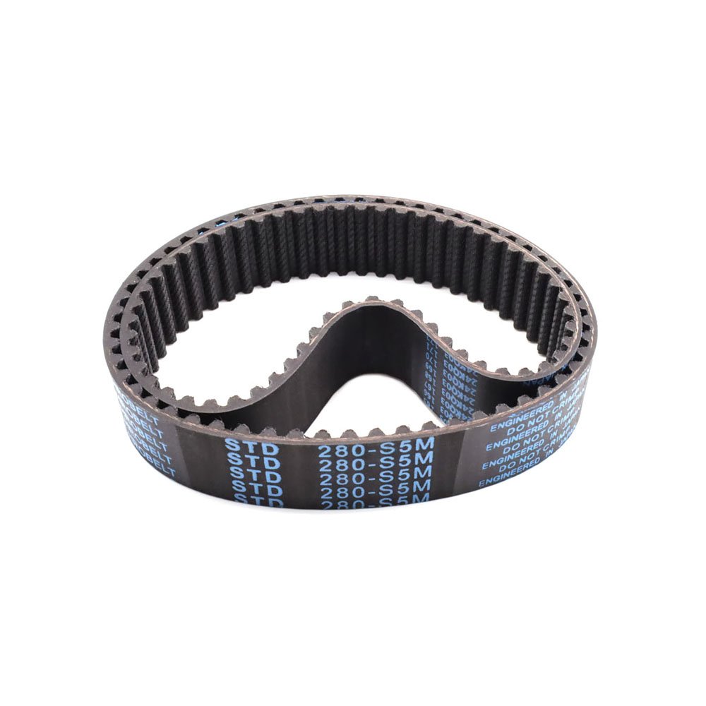 Durable timing belt STD STS S5M pitch 5mm length 280 circular tooth with glassfiber core