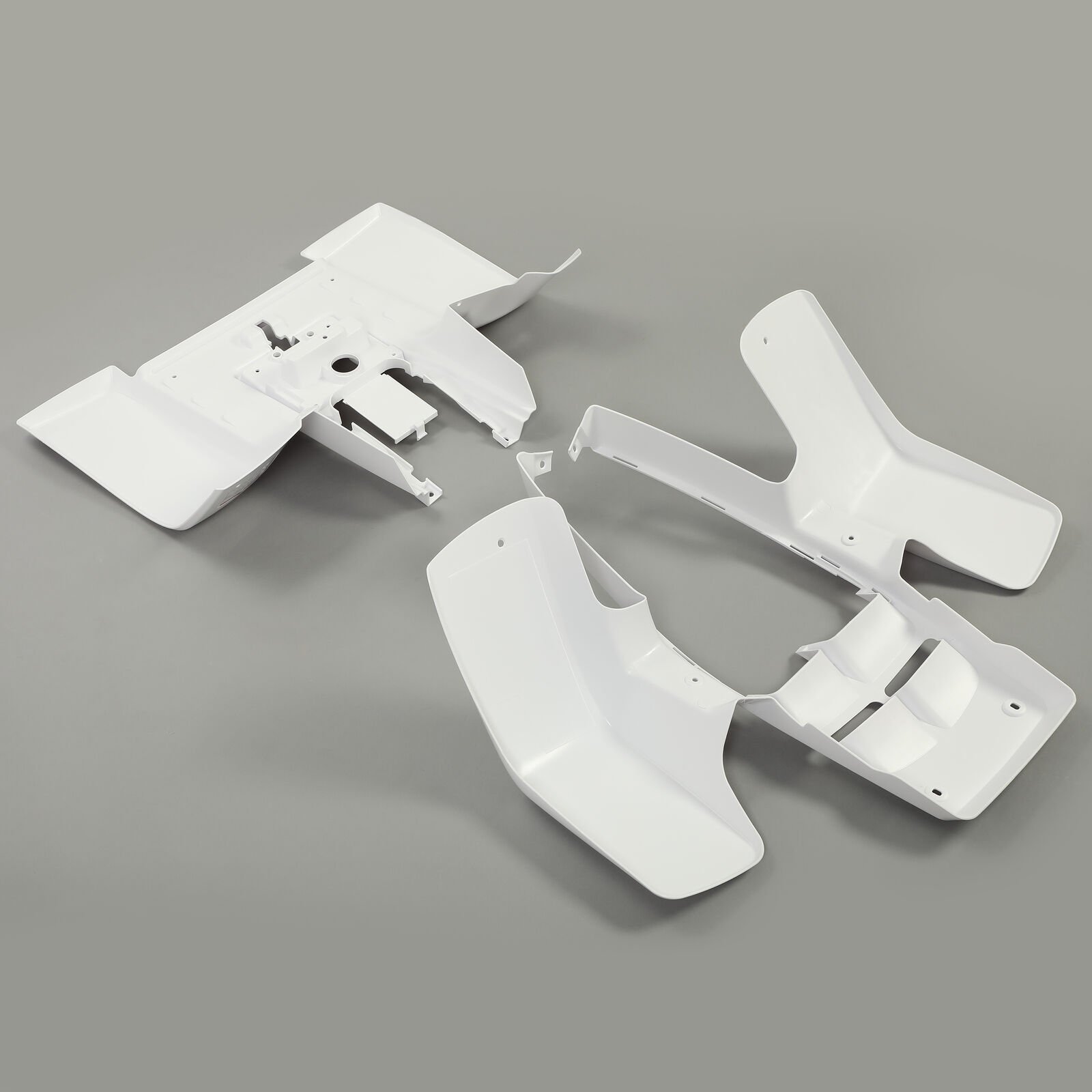 For 1987-2006 Yamaha Banshee 350 YFZ350 Front&Rear Fenders Plastic Body WHITE