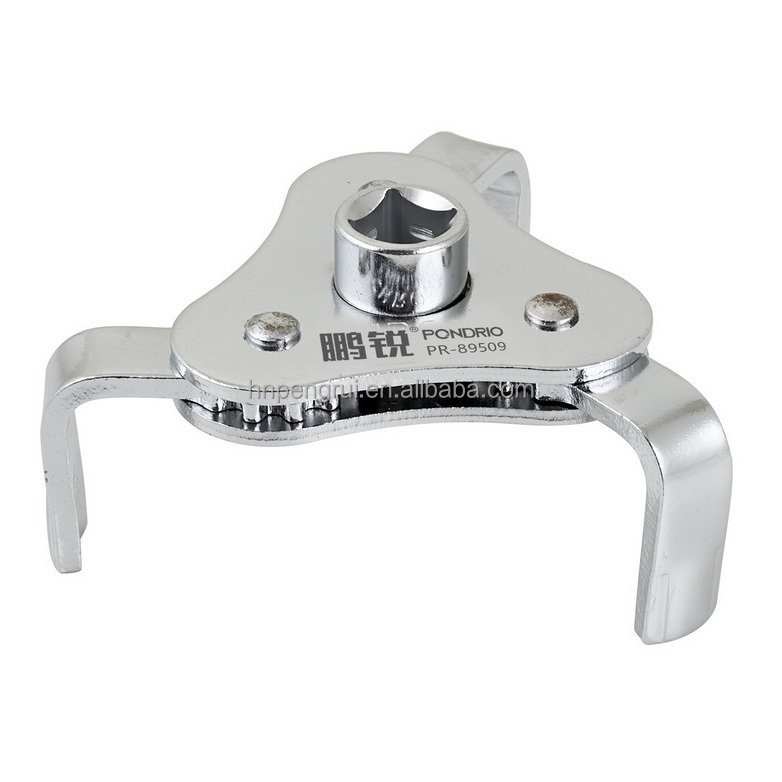 Hot Selling 3-Jaw Oil Filter Wrench Adjustable Auto Repair Tool With 3 Legs Body Repair Equipment