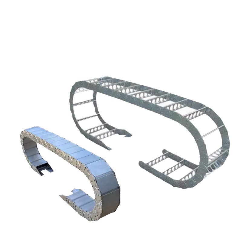 HAIDE HAIDA Power Track HD-TL02-QS Best Seller Cable Drag Chain Machine Enclosed Cable Tray Engineering Steel 15 Featuring Motor