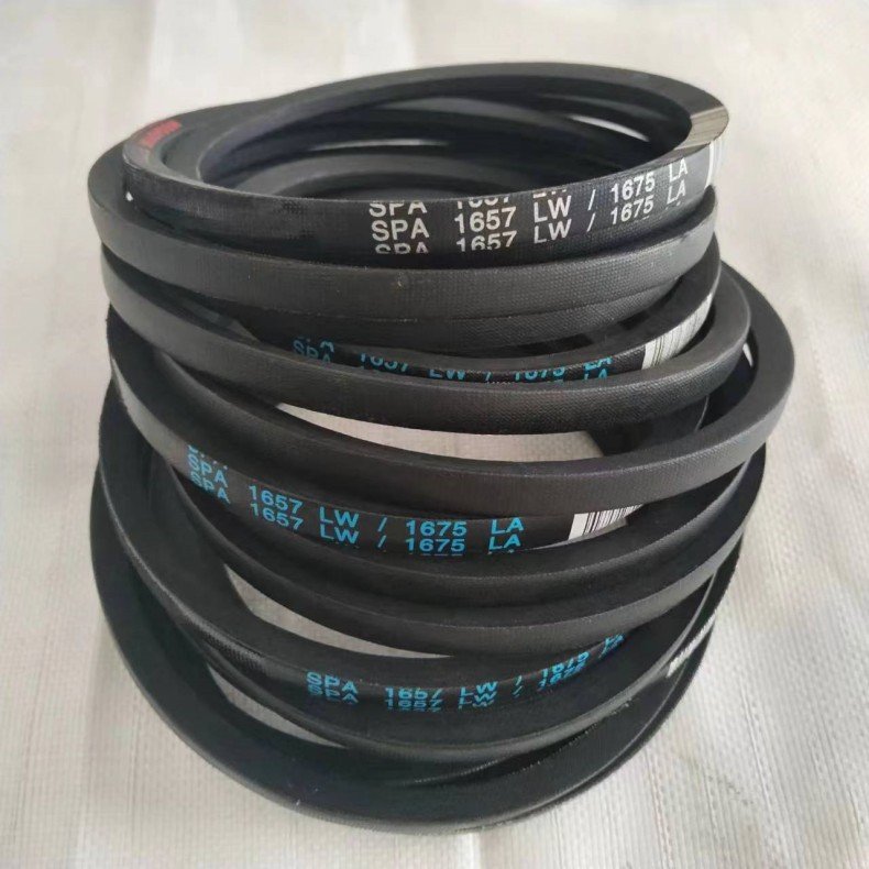 Hot Sale Oil Resistant Industrial Transmission Belt SPA SPB SPC SPZ Rubber Wrapped V Belt