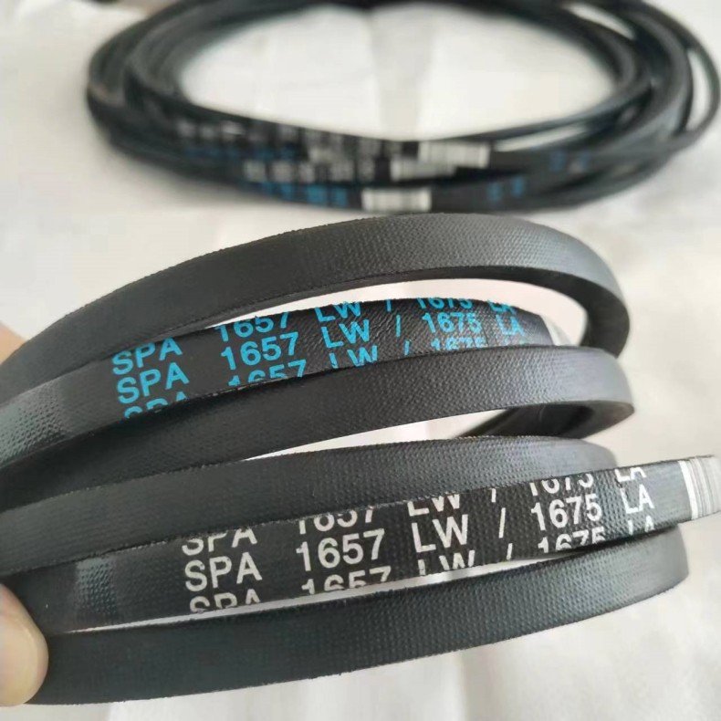 Hot Sale Oil Resistant Industrial Transmission Belt SPA SPB SPC SPZ Rubber Wrapped V Belt