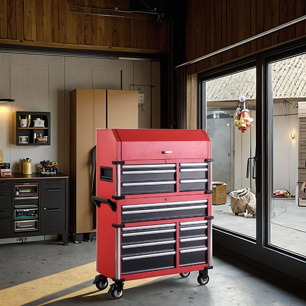 Auto Repair Tool Cabinet With Lengthened Roller Cabinet Storage Trolley For Workshop Use OEM & OBM Supported