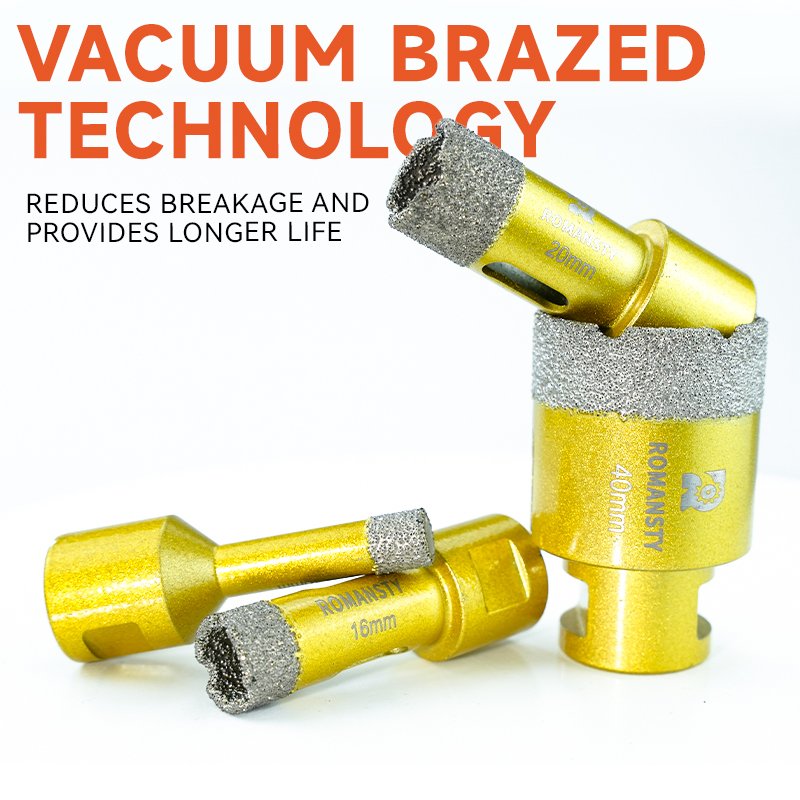 Diamond 6-60mm Grit Bit Diamond Core Bit Kit with OEM for Granite Ceramic Glass Stone Marble