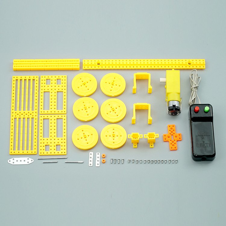 Electric transmission belt conveyor belt automatic elevator making diy student science experiment assembling toys educational