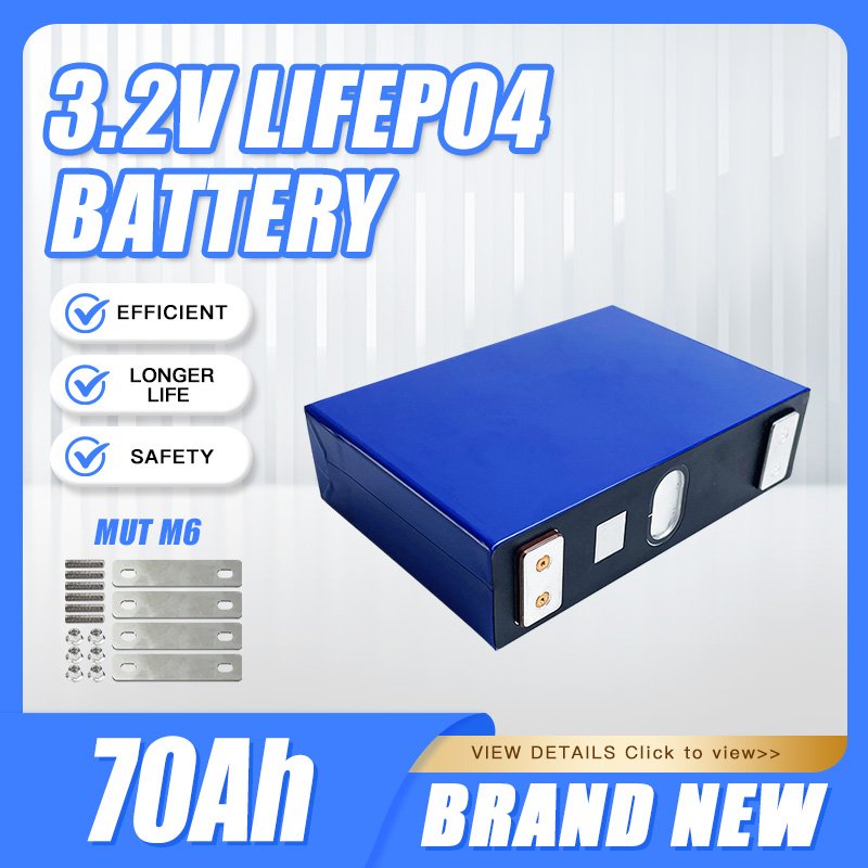 3.2V Lithium Iron Phosphate Home Energy Storage Battery 70AH Lithium Ion Batteries for Home Use