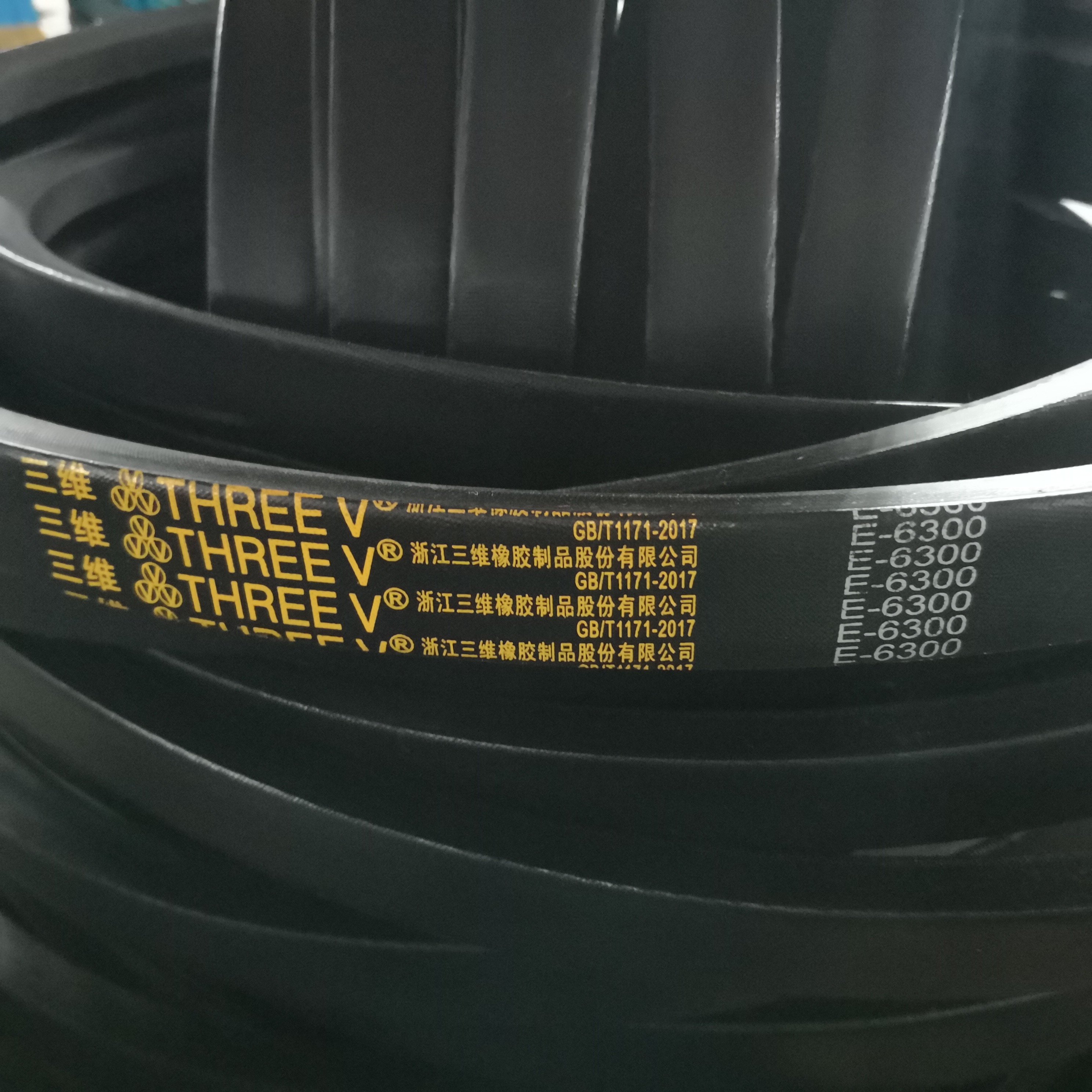 THREEV Power transmission belt industrial wrapped v belts