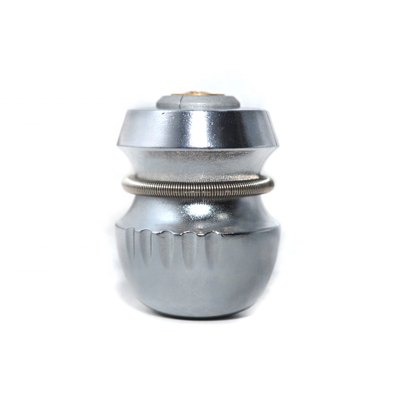 Aluminum alloy car anti-theft round trailer hitch coupler lock security advice mini lock tooling
