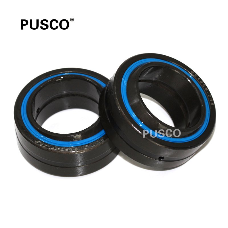 PUSCO GE 40 ES 2RS 40x62x28mm Radial Spherical Plain Ball Bearing GE40ES Ball Joint Rod End Bearings GE40ES-2RS