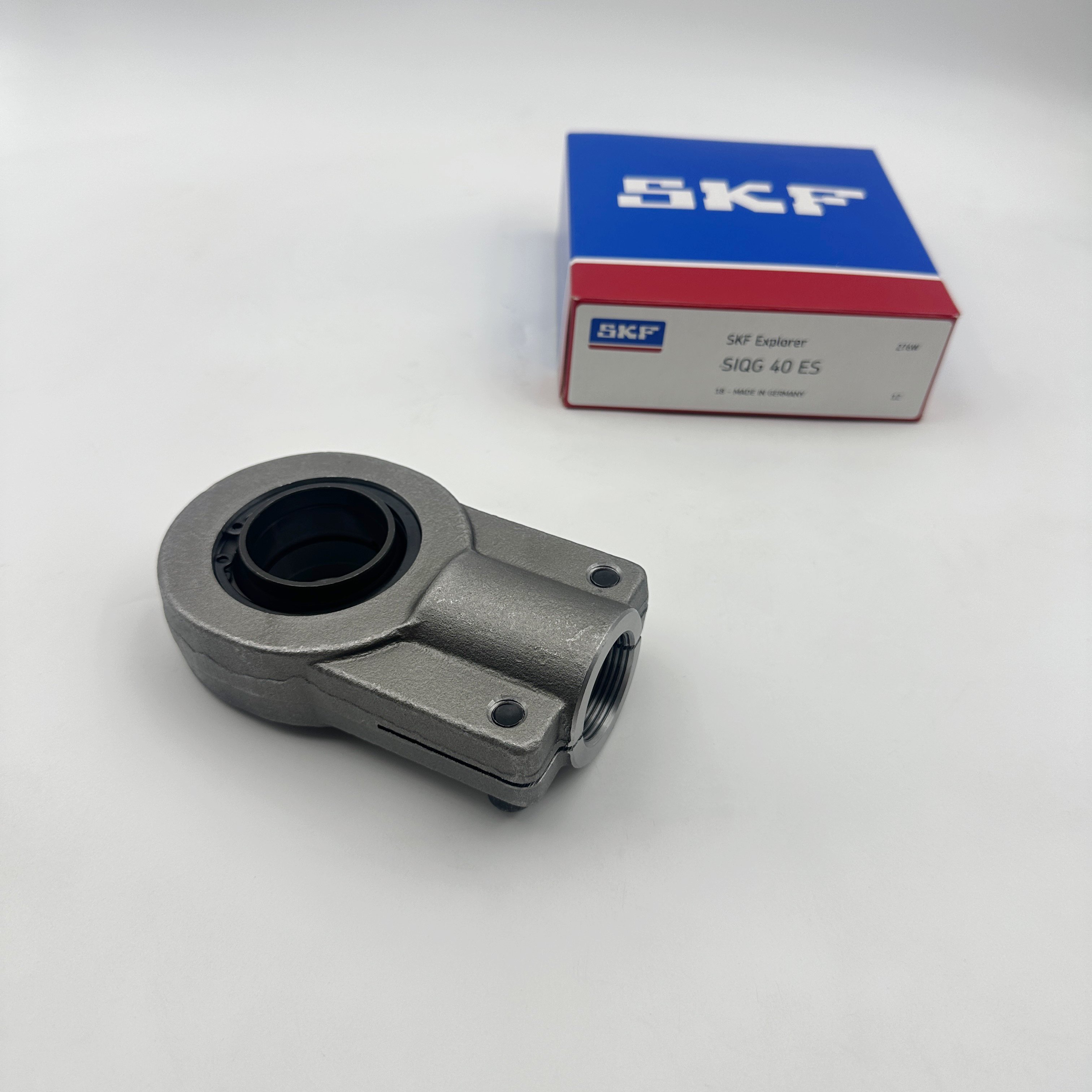 Original Germany SIQG 40 ES 40*95*40mm Rod end Requires Maintenance Female Thread With Clamping Screws bearing