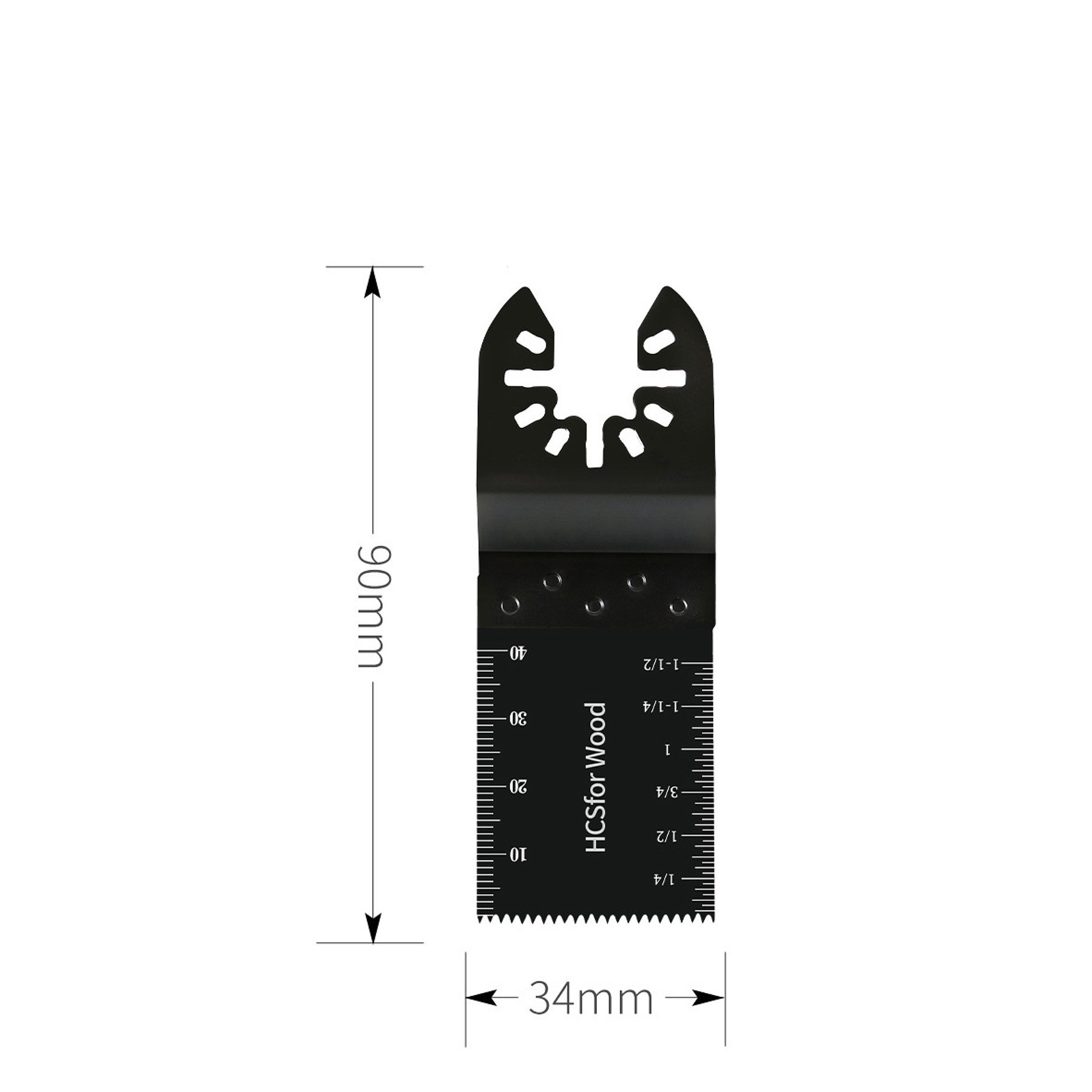 34mm Multifunctional Power Tool Accessories Versatile Metal Woodworking blade