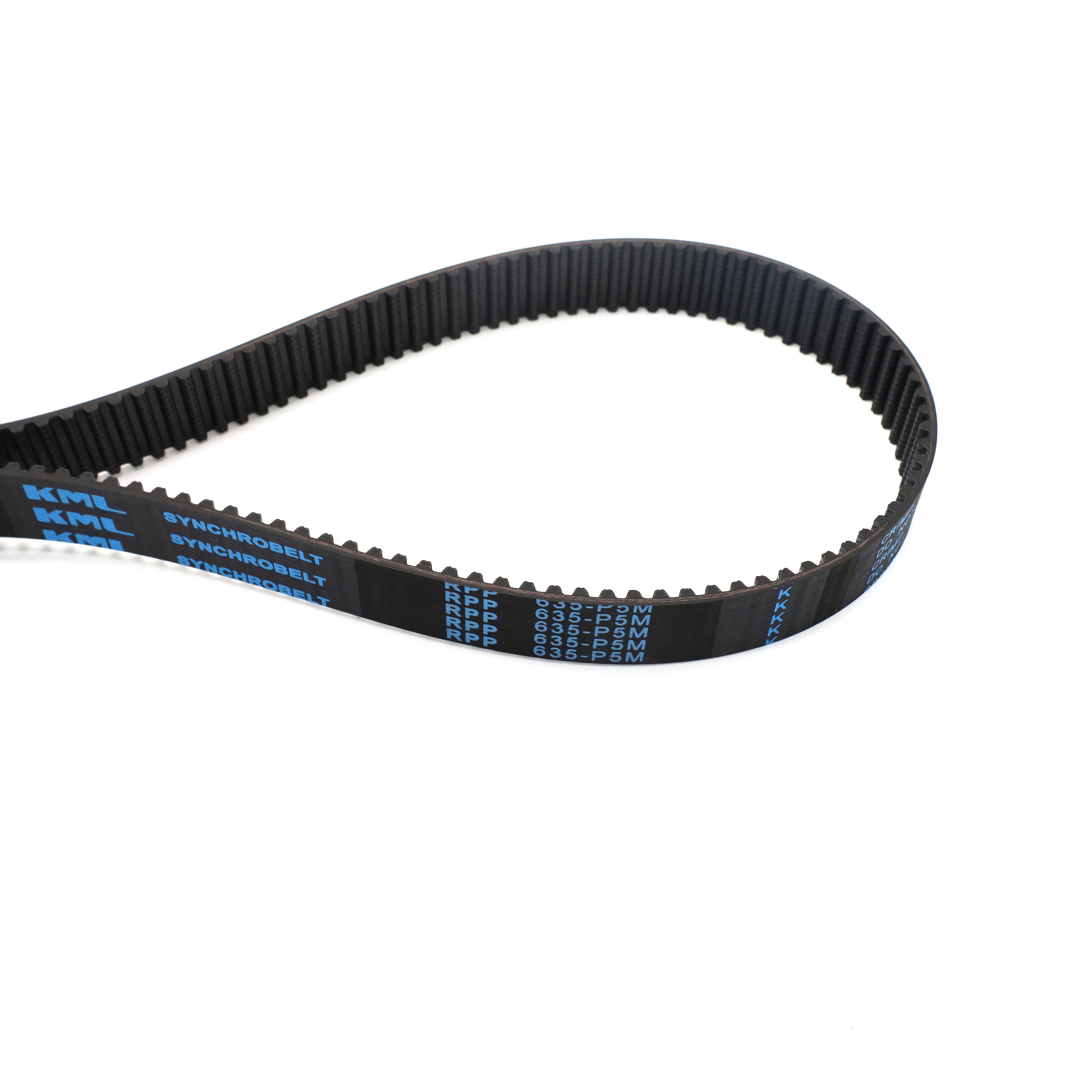 Sables brand transmission belts RPP 5M timing belt length 635mm closed up belts