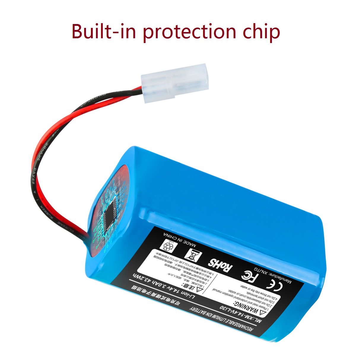 14.4V 3000mAh Lithium Battery For Xiaomi G1 MI Robot Vacuum-Mop Essential MJSTG1 Robot Vacuum Cleaner Batteries