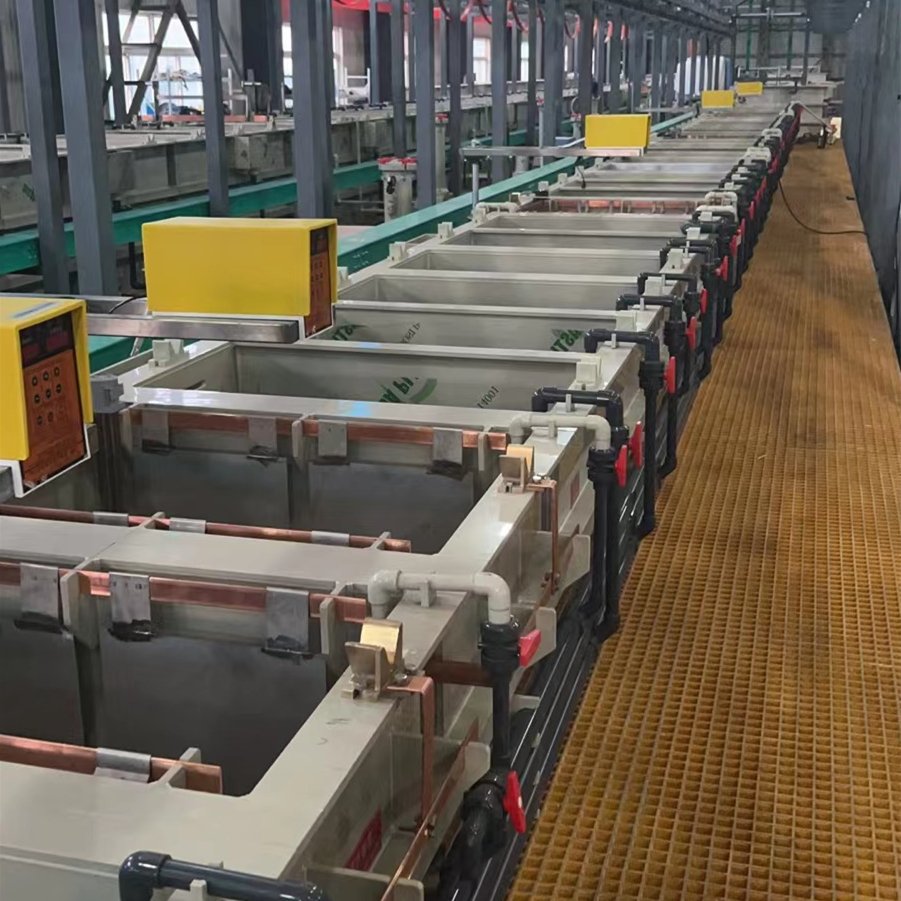 Nickel Zinc Linings Factory Machine Full Chrome Electroplating Line Degreasing to Passivation