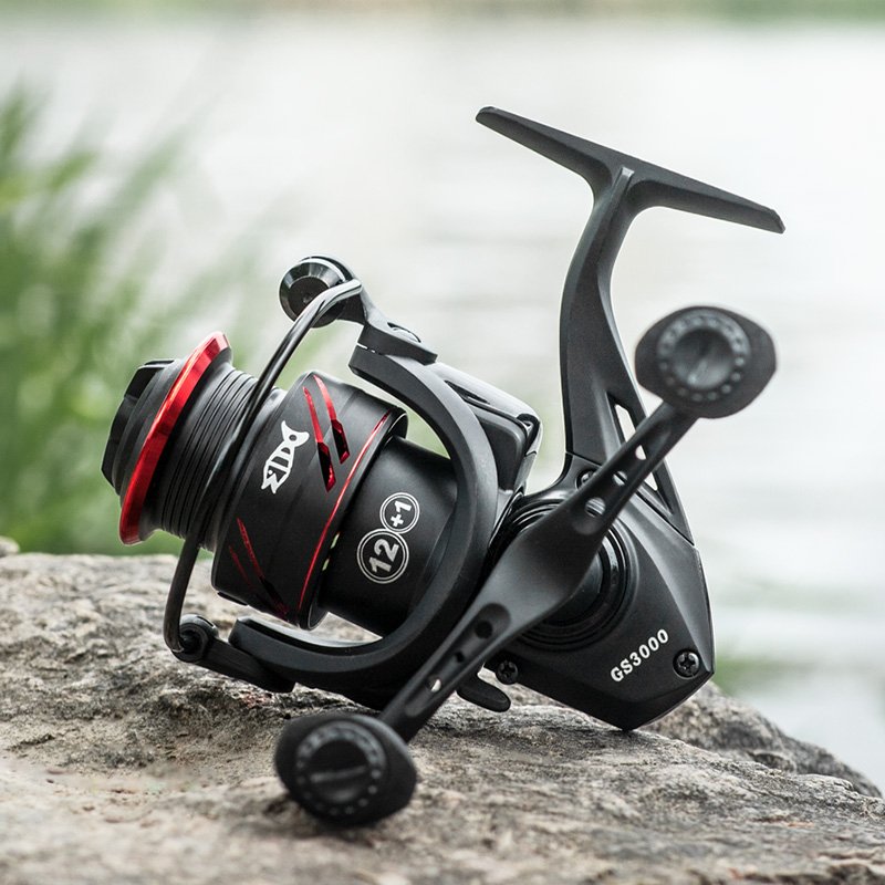 LINNHUE Fishing reel GS2000-7000 Full Metal Spool Spinning Reel 5.0:1 Max Drag 10Kg Power Smooth Sea Carp reel fishing