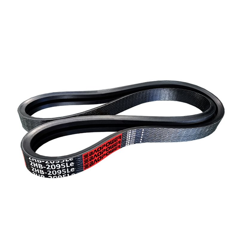 Agricultural Machinery Belts Transmission Rubber Fan Wrapped Industrial Black Rubber Triangle V-Belt