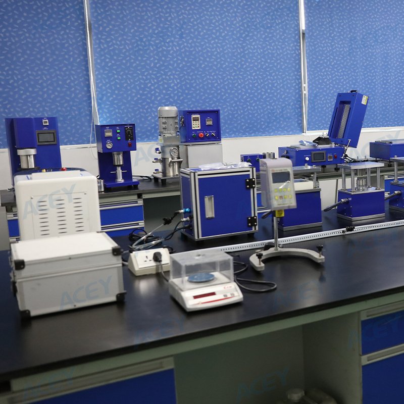 Laboratory Lithium Ion Pouch Cell Assembly Equipment LifePo4 Polymer Battery Production Line