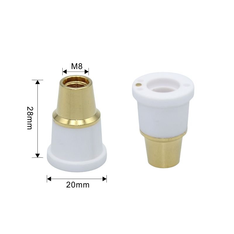 BOCI Original D20mm M8 Laser Ceramic Body Nozzle Holder for Fiber Laser Cutting Head BLT612