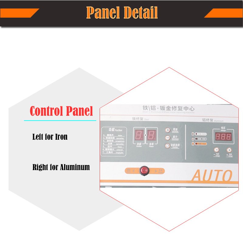 Vehicle Dent Remover Aluminum & Steel Body Repair Equipment Car Body Sheet Metal Dent Repair Equipment for Spot Dent Puller Used