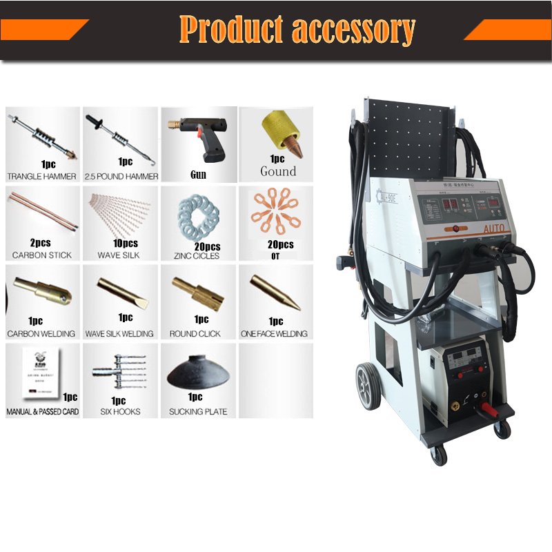 Vehicle Dent Remover Aluminum & Steel Body Repair Equipment Car Body Sheet Metal Dent Repair Equipment for Spot Dent Puller Used
