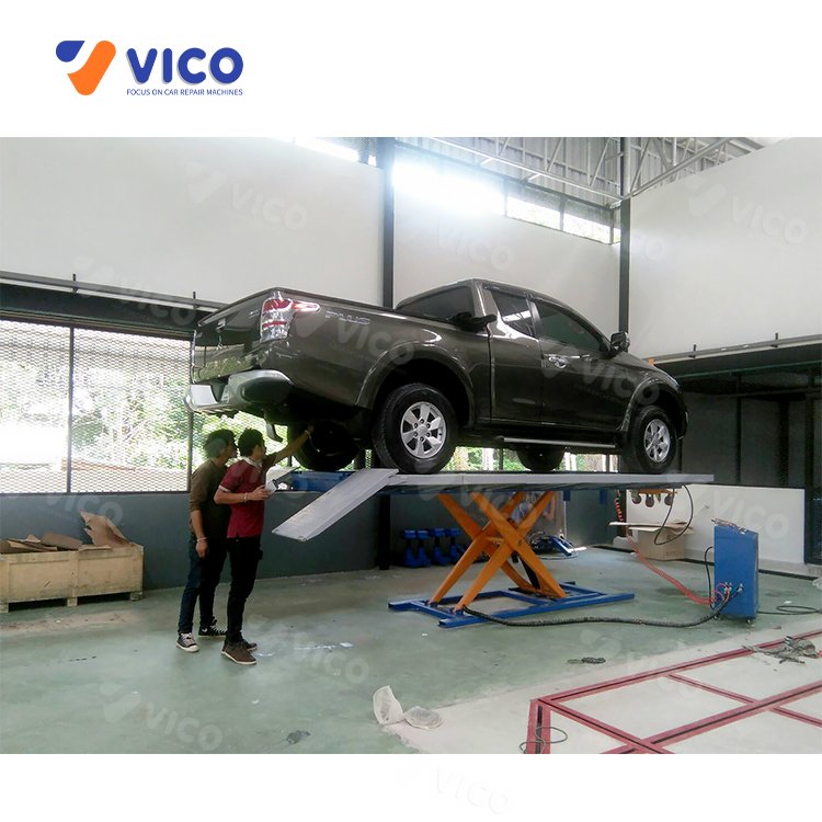 Vico Vehicle Maintenance Hydraulic Bench Auto Collision Repair Center Equipment Garage Equipment VF8000