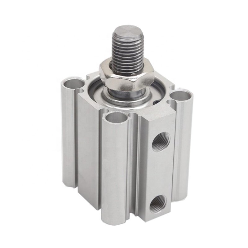 Cylinder Anti-Lateral Load CQ2A CDQ2A Both Ends Tapped Style Compact Pneumatic Cylinder CQ2A32/40/50/63/80-10/20/30/100DMZ/DZ/C