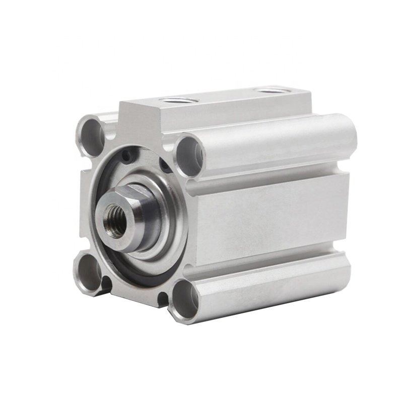 Cylinder Anti-Lateral Load CQ2A CDQ2A Both Ends Tapped Style Compact Pneumatic Cylinder CQ2A32/40/50/63/80-10/20/30/100DMZ/DZ/C