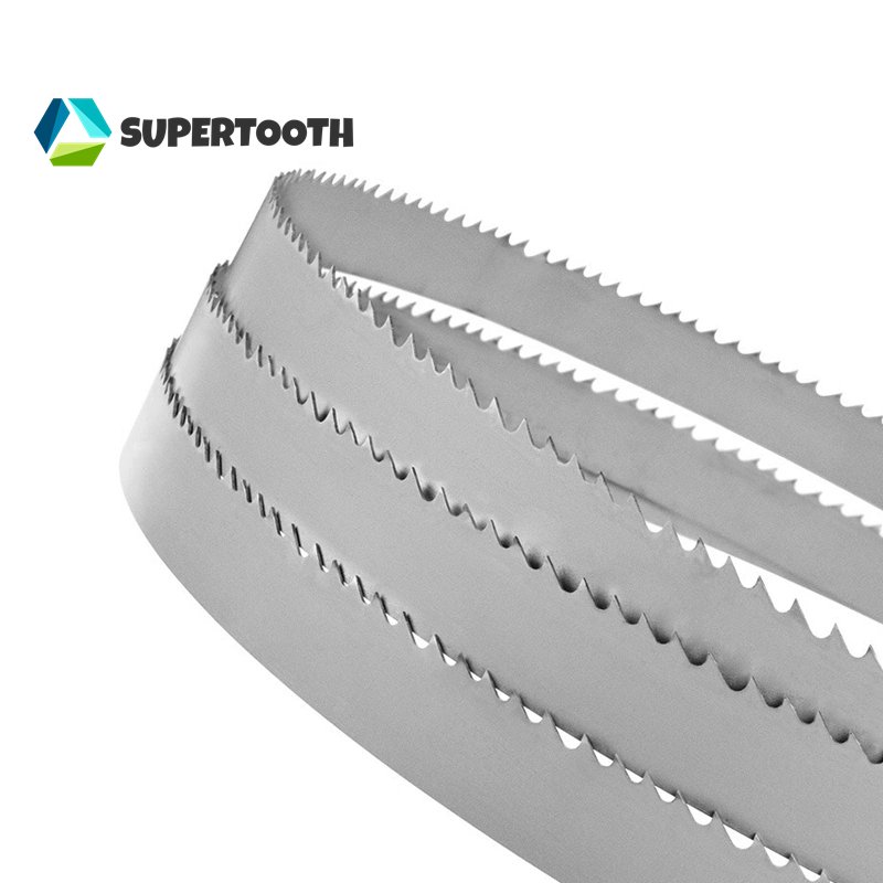 Laser Welding Bimetal Bandsaw Blade for Metal Cutting Tool for Stainless Steel Saw Machine with White Finishing