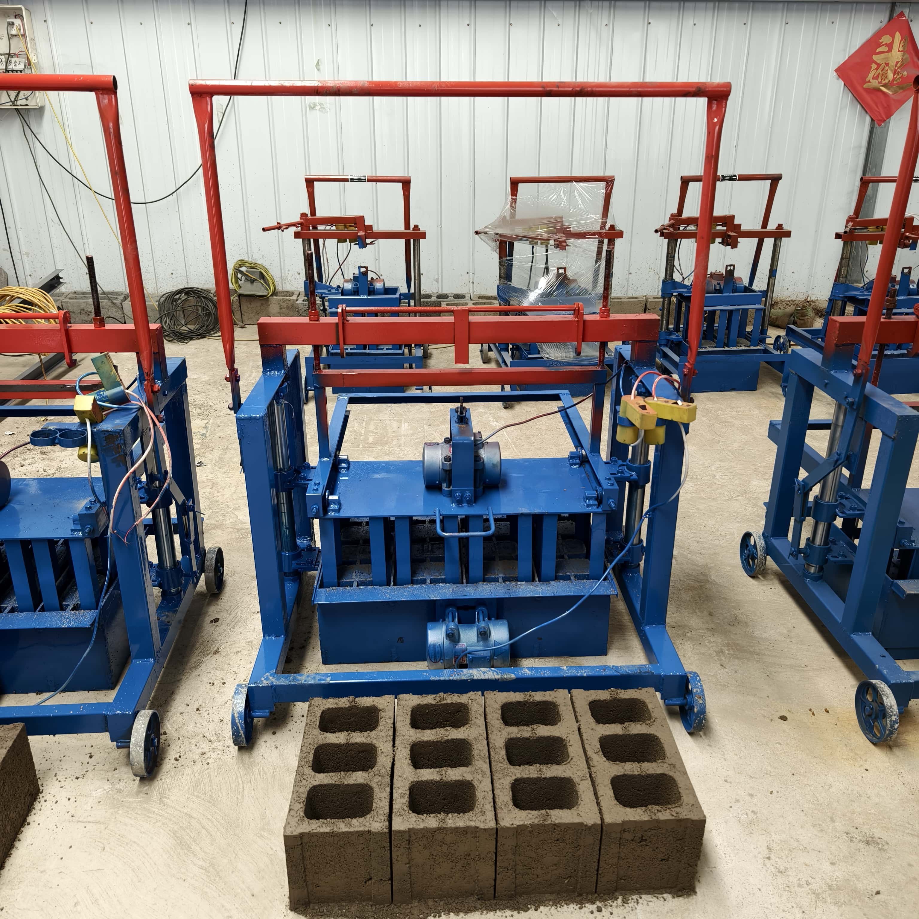 Block Machine Making Fully Automatic Hydraulic Concrete Brick Making Machine Production Line Hot in Africa