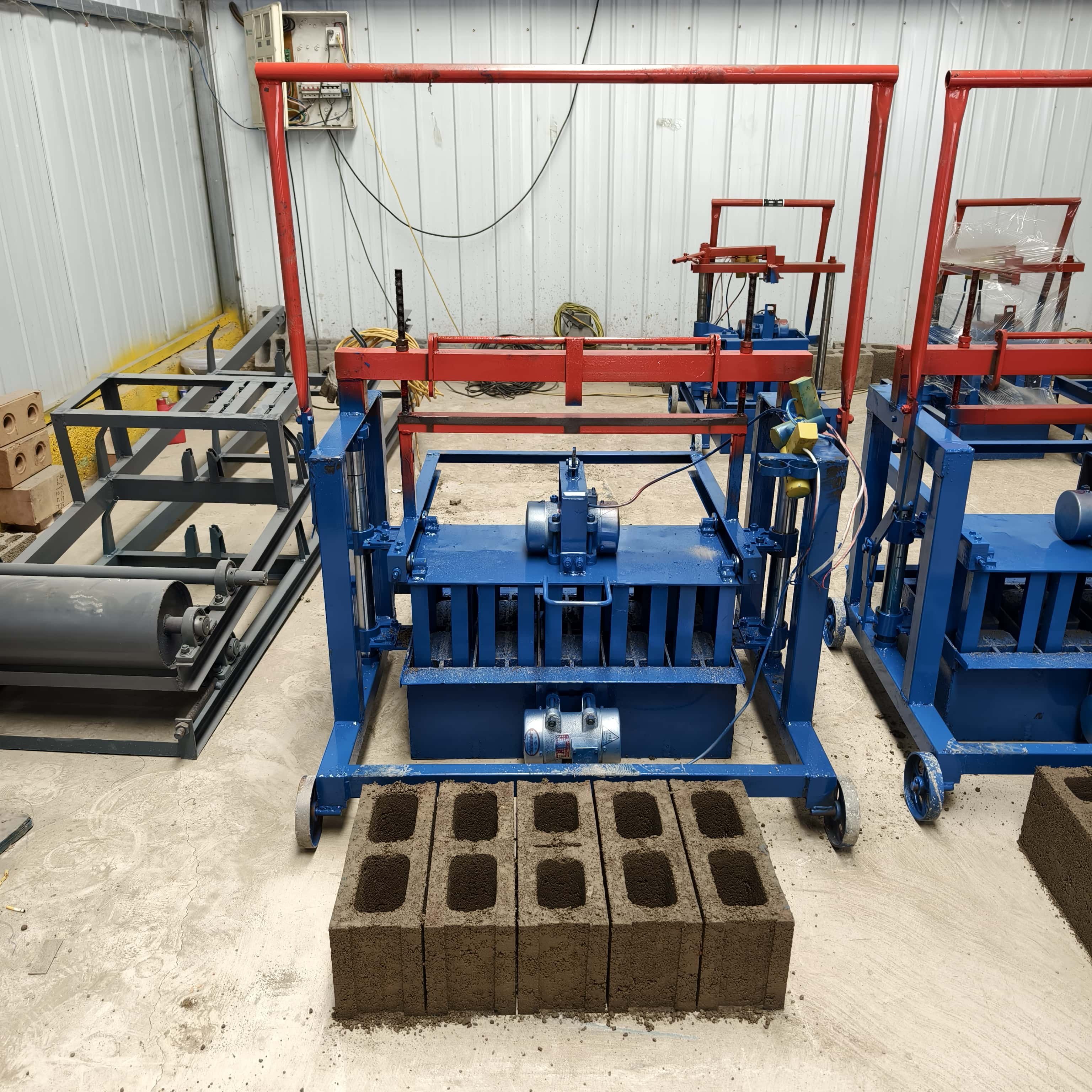 Block Machine Making Fully Automatic Hydraulic Concrete Brick Making Machine Production Line Hot in Africa