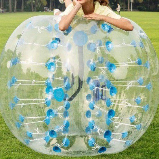 Colorful Factory Price Human Inflatable Bumper Bubble Ball Inflatable Body Soccer Ball
