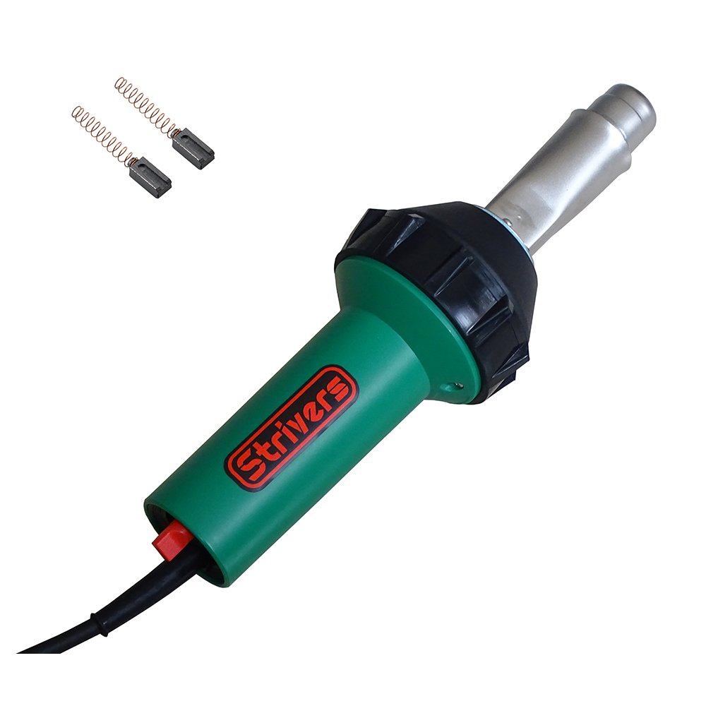 Strivers DG-1600 Kit Digital Display Hot Air Heating Gun Plastic Laser Welding Machine for PVC & HDPE 220V Used Condition