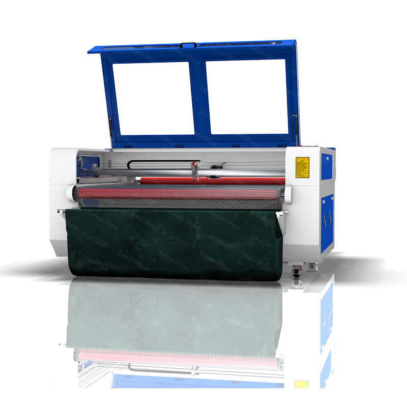 Camera Positioning Laser Cutting Machine For Cutting Pattern on Embroidery Fabric Textile Clothing Garment